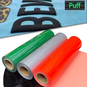 Renlitong <span class=keywords><strong>Flex</strong></span> Supplier, vinyle thermocollant 3D en relief pour t-shirts, Easyweed Cut PU, vinyle thermocollant 3D en relief coloré pour la conception et l'impression de t-shirts - Product Image 3