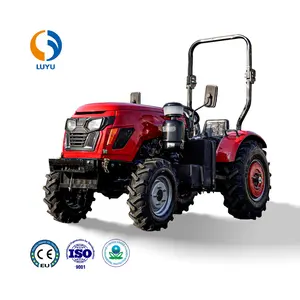 Small Four - Wheel Agriculture Tractor Equipment 4WD Chinese Mini 4 Cylinder Farm Tractor for Sale