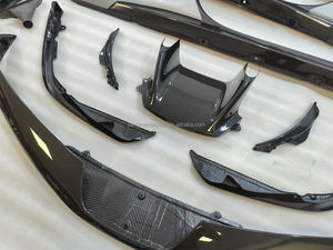 Kits de carrocería de fibra de carbono de estilo OEM, montaje de entrada de aire de parachoques delantero para <span class=keywords><strong>Ferrari</strong></span> SF <span class=keywords><strong>90</strong></span> - Product Image 5