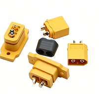 Connecteur de batterie fixe femelle XT60E-F, prise d'alimentation RC XT60H pour moteur de modèle ESC