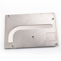 Dissipateur thermique en aluminium sur mesure de 10 mm de hauteur, 10*10*10, pour alimentation PCB, dissipateur thermique PCBA monté sur circuit imprimé de LED