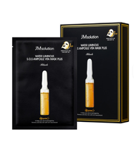 Ampoule SOS Lumineuse JMSOLUTION à la Vitamine C, Pack Familial Coréen de 10 Pièces, Nourrissant, Hydratant, Blanchissant - Meilleures Ventes
