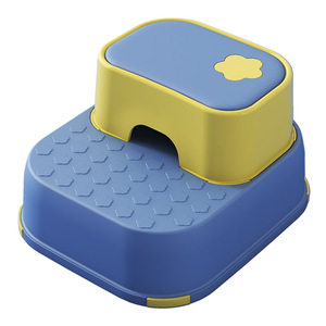 Taburete Infantil de Plástico Antideslizante para Baño, con Diseño de Dos Niveles, para la Seguridad de los Niños - Product Image 5