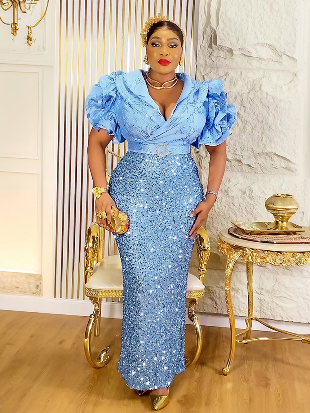 African Old Woman's Fashion - Elegant & Stylish Dresses