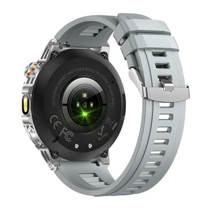Montre connectée AK95 pour hommes, vente en gros, batterie 1000 mAh, grand écran de 1,85 pouce, boîtier métallique, étanche IP68 et lampe torche LED - Product Image 4