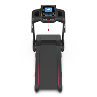 Tapis roulant électrique pliable multi-niveaux solide intelligent à grande vitesse 16 km/h avec inclinaison électrique pour un usage domestique et commercial