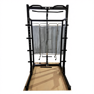 Multi Function <strong>Gym</strong> Squat Rack Smith <strong>Machine</strong> With Pull up Bar <strong>Dip</strong> Station HRWR102B - Product Image 3