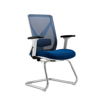 Chaise de bureau moderne avec appuie-tête réglable et dossier en maille, accoudoirs réglables, ensemble table et chaise de bureau, mobilier de bureau