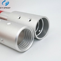 Support en aluminium professionnel fabriqué en usine pour sablage, raccord rapide, pièce de rechange