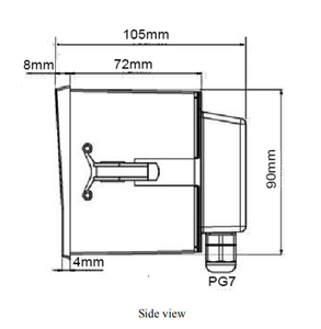 ROC/Createc Conducibilità/resistività controller misuratore di Conducibilità resistività meter con il sensore a basso prezzo <span class=keywords><strong>monitor</strong></span> prova di acqua - Product Image 6