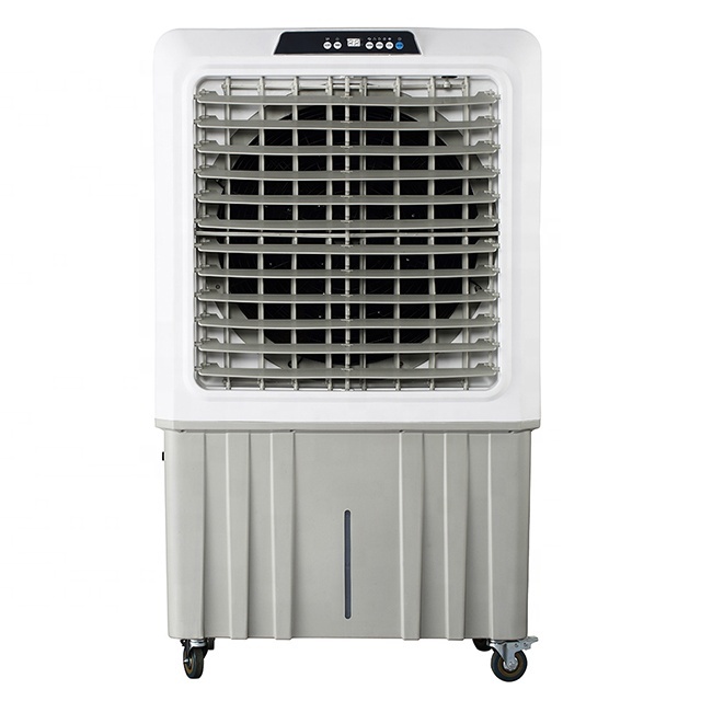 Remote Control Large Airflow 80L Water Tank Portable Evaporative Honeycomb Cooling Fan AC Air Cooler for Industrial/Commercial