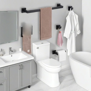 Modern Double-Tier Iron Pot Rack <b>Kitchen</b> Hardware Set with Wall-Mounted Folding Design Contemporary Style - Product Image 3