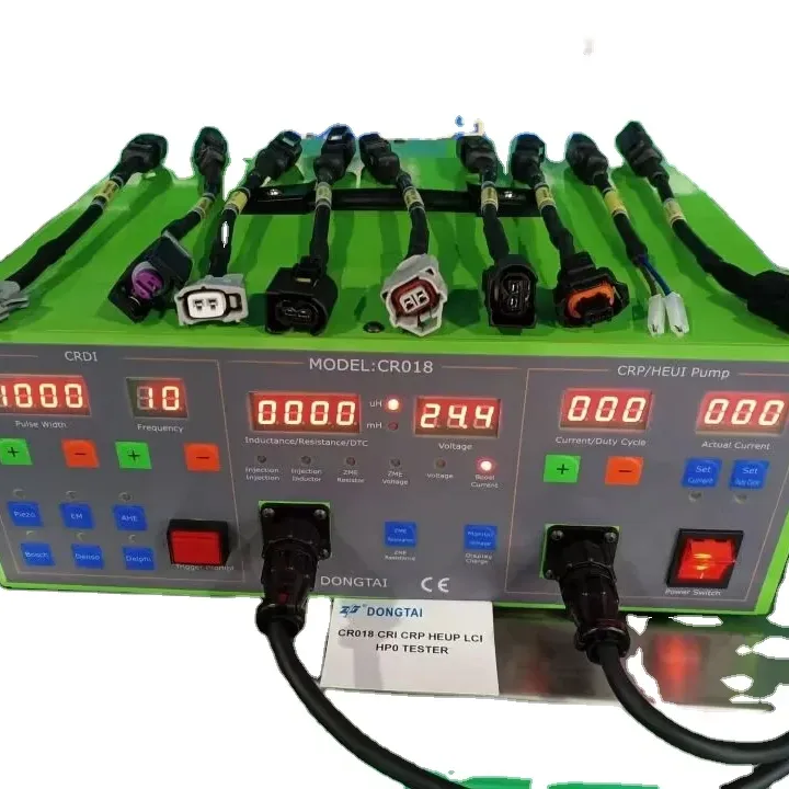 Dongtai Machine Manufacturer CR018 Common Rail Injector and Pump Tester and Simulator with LCR Test Function