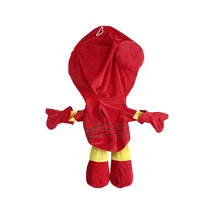 Фигурки из мультфильмов, Красный Железный человек, плюшевые шкуры, плюшевые куклы-Плюшевые игрушки Железный человек