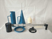 Kits portables de test de boue, ensemble de trois pièces pour essais sur site et en laboratoire