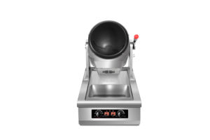 Commercial 220V En Acier Inoxydable ABS Intelligent <span class=keywords><strong>Robot</strong></span> Électrique Cuisinière À Gaz Automatique Intelligent Tambour Antiadhésif Friteuse pour Hôtel - Product Image 2