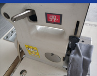 Machine à coudre industrielle à moteur à plat, entièrement automatique, à grande vitesse, pour la fabrication de casquettes non tissées, OREN RN-381