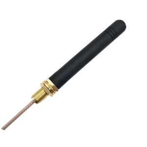Factory-Customized Bolt-Through Screw-Mount Mini Indoor Circular 2.4GHz <b>WiFi</b> Slim Whip Antenna with RG316 <b>Cable</b> and UFL - Product Image 3