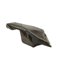 Kits de carénage de moto en fibre de carbone sèche à 100 % OEM Autoclave 3K, couvre-tuyau d'échappement pour CFMOTO 675SR-R