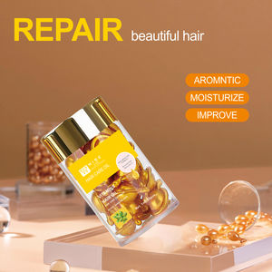 50 adet Mini taşınabilir altın özelleştirilmiş lüks avokado yağı saç tamir kapsül derin besler bitki özü organik Vitamin saç yağı - Product Image 4