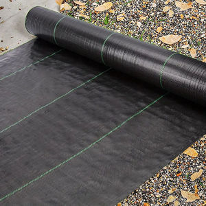 Produits agricoles en plastique pp hdpe tissé robuste protection du sol bâche couverture contrôle des mauvaises herbes barrière tissu tapis - Product Image 1