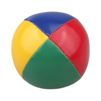 Ensemble de balles de jonglage colorées en plastique/gélatine/PEG durables, moulées par injection, pour paintball, tir en plein air, jeux de fête