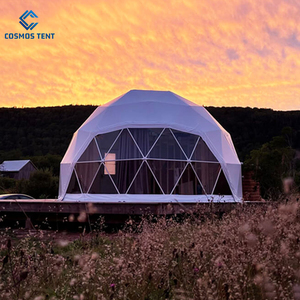 Tente de dôme géodésique de maison de dôme de <span class=keywords><strong>camping</strong></span> imperméable ignifuge pour le glamping - Product Image 2