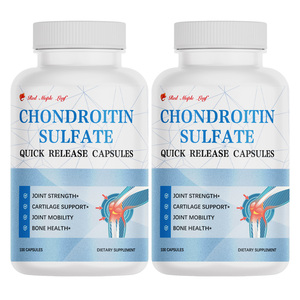 Cápsulas Duras de Sulfato de Condroitina de Alta Potencia, Soporte para las Articulaciones, Complemento de Glucosamina, Reparación de Cartílago, Suministro a Granel con Certificación GMP - Product Image 1