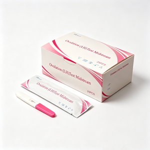 <span class=keywords><strong>Test</strong></span> d'urine de haute qualité pour la détection de l'<span class=keywords><strong>ovulation</strong></span>, précision de 99 %, bandelette/cassette/midstream rapide - Product Image 1