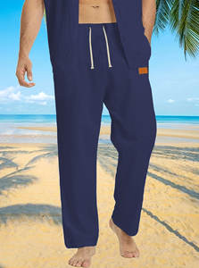 <span class=keywords><strong>Pantaloni</strong></span> di cotone da uomo diretti in fabbrica in cotone da uomo leggeri sport Casual traspirante ampio campione <span class=keywords><strong>misto</strong></span> <span class=keywords><strong>misto</strong></span> disponibile - Product Image 4