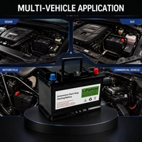 Batterie de démarrage automobile LiFePO4 12V 70Ah OEM H6/LN3-L 1000CCA à décharge profonde pour véhicules Start-Stop – Vente directe usine
