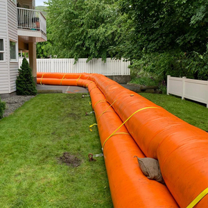 Portable Water-Filled <strong>Flood</strong> Dam Modular Inflatable <strong>Flood</strong> <strong>Barrier</strong> for Construction Sites <strong>Residential</strong> Areas &amp; Emergency Response - Product Image 1