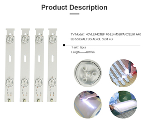 Bande de lampe de rétroéclairage de télévision TV-040, vente en gros, <span class=keywords><strong>samsung</strong></span> <span class=keywords><strong>40</strong></span> <span class=keywords><strong>pouces</strong></span> pour - Product Image 3