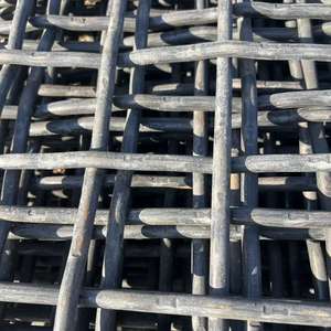 شبكة سلكية سوداء من المنغنيز 65Mn، شبكة المحاجر بنسيج هولندي للبناء - Product Image 4