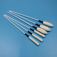 Long bâton jetable de PP trocart essuyer éponge bâton dispositifs médicaux nettoyage grand écouvillon en mousse avec longueur 21cm