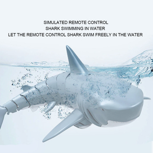 2020 new design functions waterproof 2.4g swimming shark toys with remote control, remote control toy shark - Product Image 6
