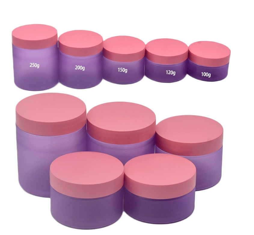 jar frosted color 250 ml