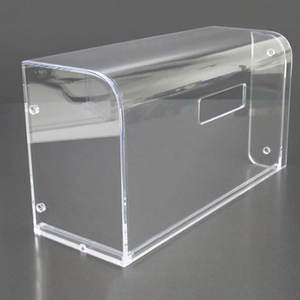 Изготовленный на заказ акриловый лист машина защитная Пылезащитная крышка прозрачные детали обработки - Product Image 1