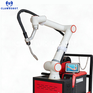 Robot de soudage mobile 6 axes 10 kg, cobot de soudage à suivi d'arc refroidi par eau avec refroidisseur pour la fabrication métallique de haute précision - Product Image 2