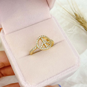 Conjuntos de anillos de dedo Foxi <span class=keywords><strong>BOHEMIA</strong></span>, joyería fina delicada para mujer, estilo único limitado, regalo de Plata de Ley 925 para niñas - Product Image 5