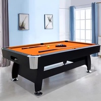 Table de billard et de snooker 7FT pour jeux d'arcade à monnayeur