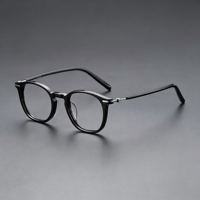 Montures de lunettes optiques haut de gamme en acétate, sur mesure, avec verres correcteurs médicaux