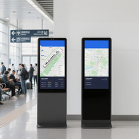 Affichage numérique d'intérieur Totem - Écran tactile 55 pouces avec SDK pour les magasins de détail et les centres commerciaux, signalisation et publicité