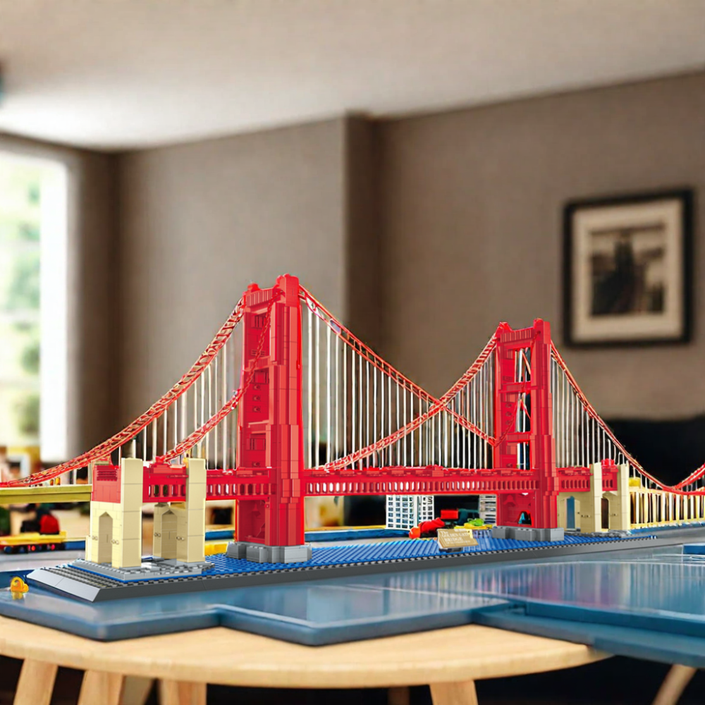 Wange 6210 San Francisco Golden Gate Bridge Model Pieces
