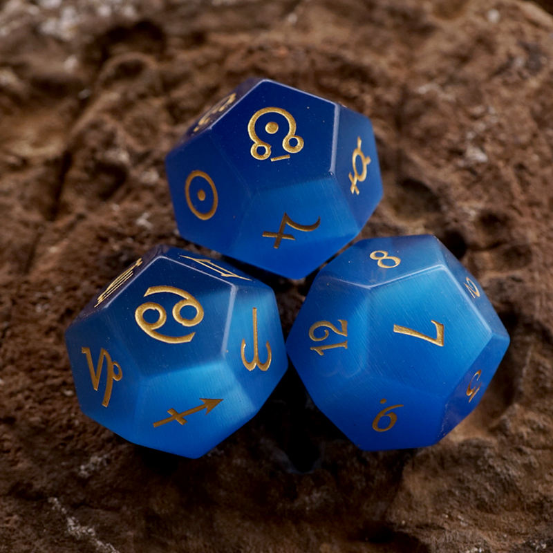 Blue Cat Eye Star Chart