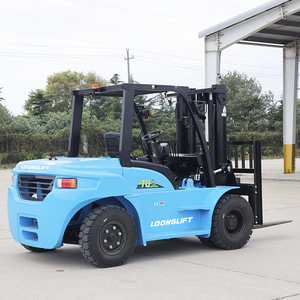 Heavy-Duty 5-7 Ton Lithium Electric Counterbalance Forklift with IP54 Protection & Dual-<b>Pump</b> Hydraulic System for Cold Storage - Product Image 4