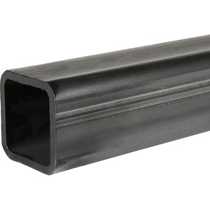 Tube rectangulaire en acier 25x50, tube carré en carbone et section creuse carrée en <span class=keywords><strong>fer</strong></span> soudé EN102017 noir - Product Image 1