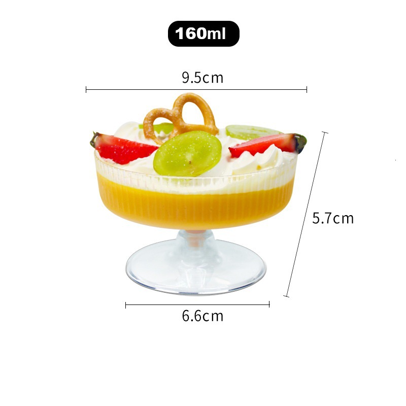 Taza enana rayada de 139-160 ml