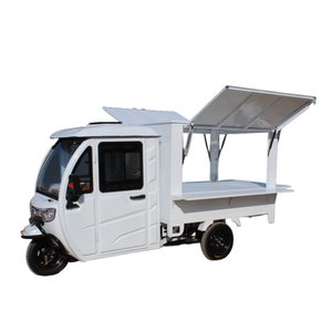 Chariot de camion de collation mobile Tricycle électrique Conteneur Chariot de remorque de restauration rapide - Product Image 6