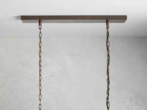 Candelabro Rectangular Laila, lámpara colgante de cristal moderna para restaurante, hogar, Villa, Hotel, oficina, comedor, sala de estar - Product Image 4